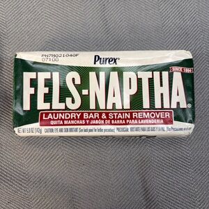 Purex  set of six FELS – NAPTHA laundry bar and stain remover 5 ounce